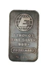 Engelhard 1 oz .999 Fine Silver Bar w/Serial Number