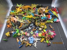 Large Lot of Small Dinosaurs Animals & Figure...