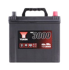 YUASA YBX3005 YBX3000 Batteria SMF 12V 60Ah 500A D23 per OPEL Astra G Caravan