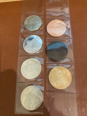 SELTEN 7 HARRY S TRUMAN 1973 PROOFS SCHILFRAND ESSAI MÜNZEN DOLLAR GERINGE AUFLAGE 50
