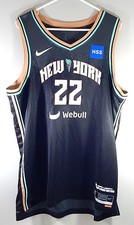 Courtney Vandersloot #22 New York Liberty Nike Explorer Victory HSS Jersey 52