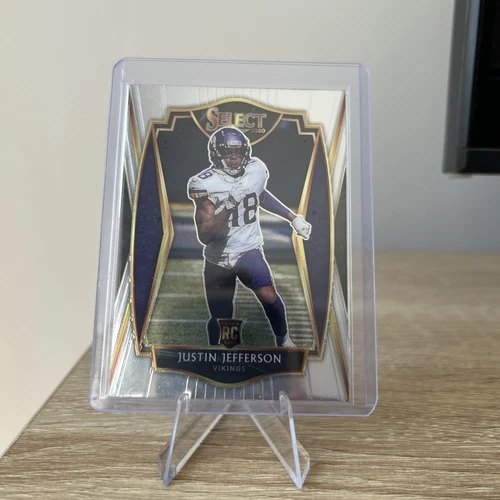 2020 Panini Select - Premier Level Justin Jefferson #161 (RC)