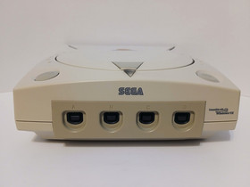 Sega Dreamcast HKT-3020 Home System + Clear Green Ctrl, Tremor Pak, Game & Cords