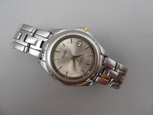 Gents Vintage SEIKO Kinetic Auto Relay Wristwatch 5J22-OB49