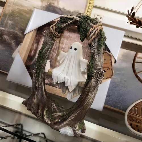 Statue Swing Cute Resin Home Tabletop-Decoration For Halloween Decoration - Picture 7 of 8