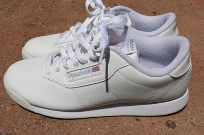  Women's Size 8.5 - Reebok Women's Princess White Sneaker Shoes
