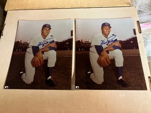 Two Fergie Jenkins Signed 8x10 Photo Cubs Autograph HOF