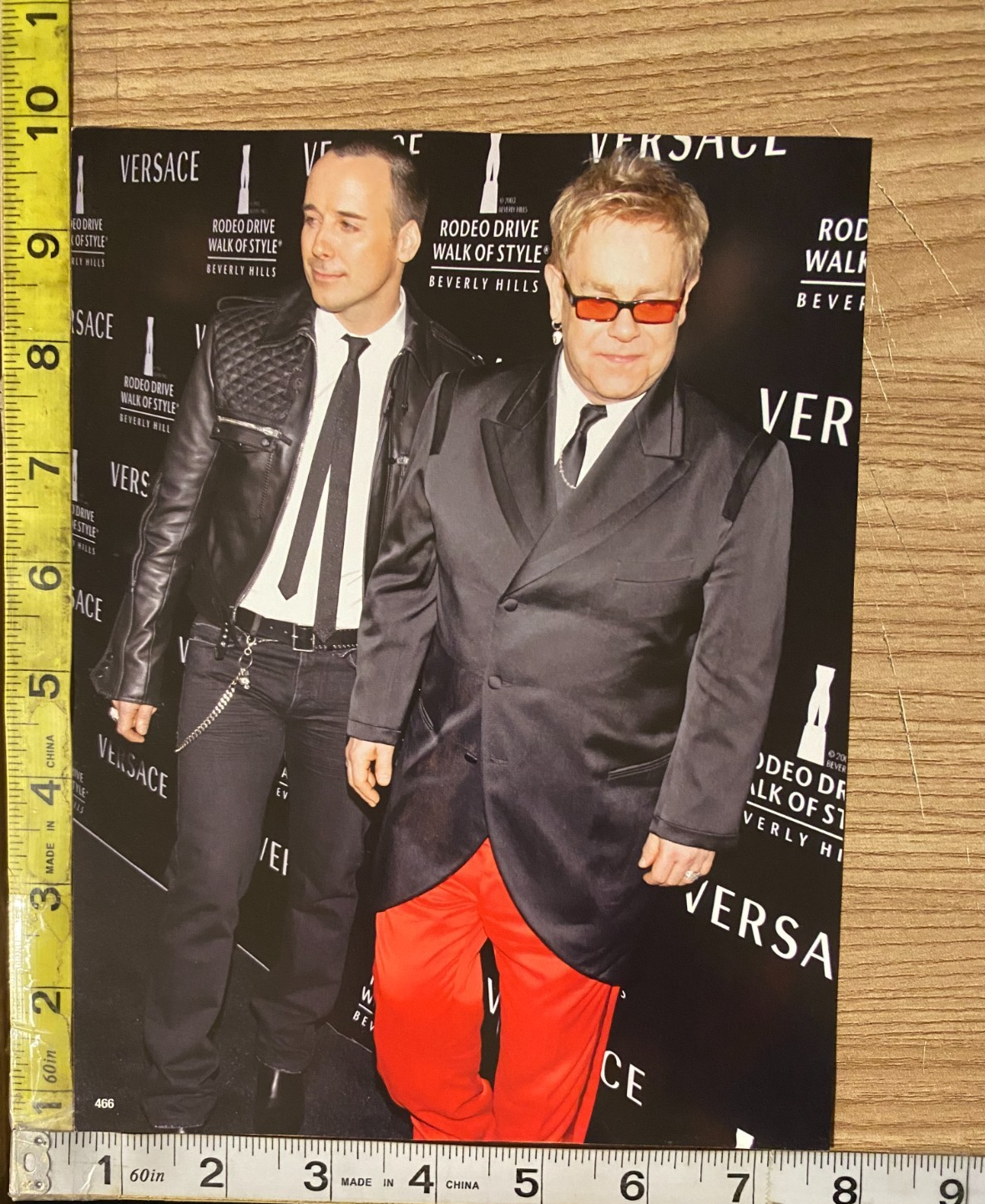 Sign Walk Book Elton John & David Furnish 2007 Rodeo Walk of Style Party Scene Book ...