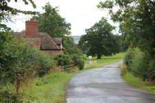 Photo A3 Lane through Homend Park Stretton Grandison  c2015