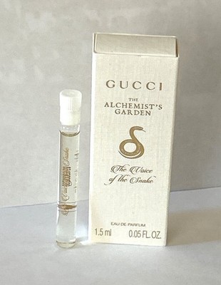 Gucci The Alchemist s Garden The Voice of the Snake EDP Sample Vial .05oz NIB