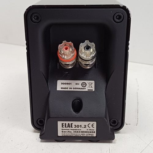 Elac 301.2 Speakers TESTED Floor Stands 4 Ohm 60-75 Watt Small ** SAMPLE VIDEO - Foto 12 di 18