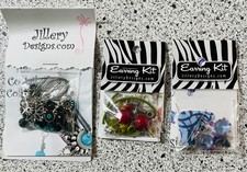 Earrings Kit Jillery Designs New in Pkg 3 Kits