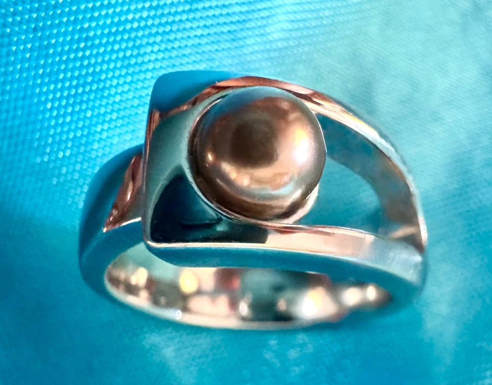 Pierre Lang Ring RH Perle Gr. VII ( 18,1 mm ) - Bild 2 von 4