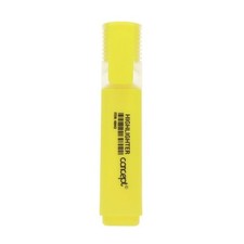 Yellow Fluorescent Highlighter   Chisel Tip