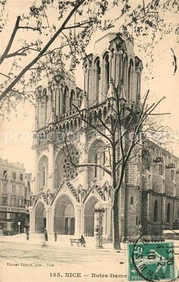 Nice Alpes Maritimes Eglise Notre Dame