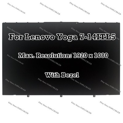 14'' Lenovo Yoga 7-14ITL5 FHD LCD LED Anzeige Bildschirm Montage bezel 5D10S39740