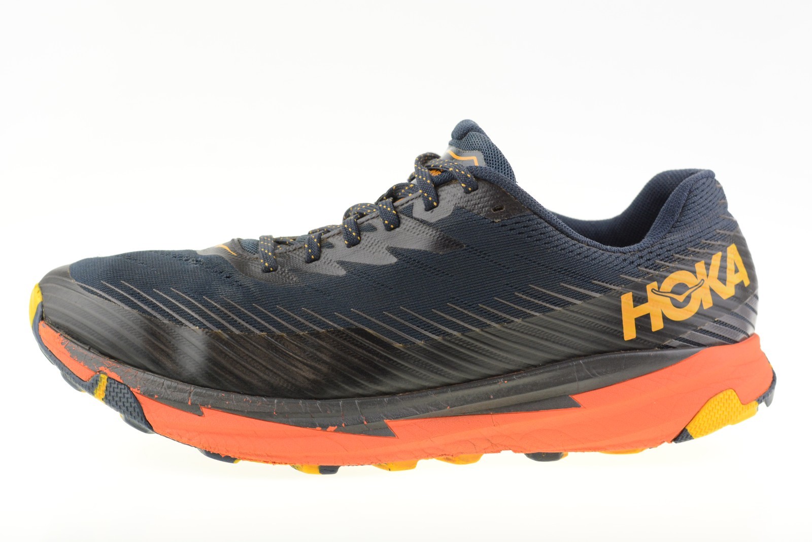 Zapatos para correr HOKA One One Torrent 2 negros/naranja 1110496-OSFS para hombre talla UK 10