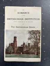 Vintage Book Romance Of The Smithsonian Institution 