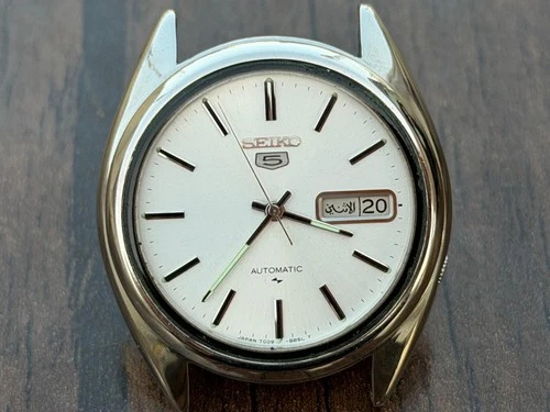 Vintage Seiko Automatic Mens Japan Made 7009-5680 36mm Spares/Repair(62)