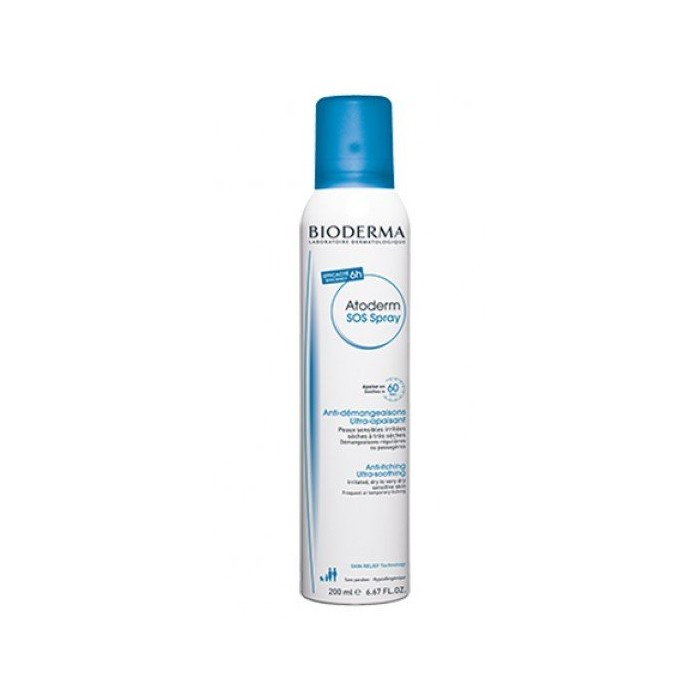 Bioderma Atoderm Sos Spray Intensiv Beruhigendes Anti-Juckreiz-Spray 200 Ml Spray - Immagine 3