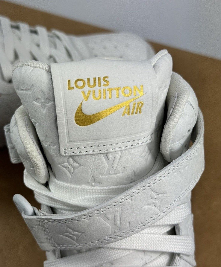 Louis Vuitton  x Air Force  1 Sneakers By Virgil Size: US 7/UK6.5/ EU40 image 7