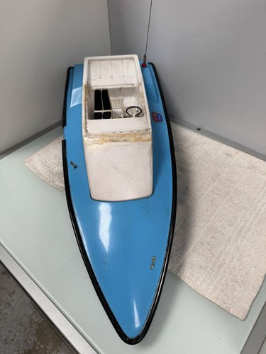 SHG Marine model Speedboat with ENYA 15 IV engine adapted radio control Vintage - Picture 2 of 12