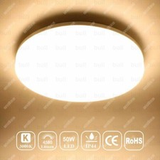 LED Deckenleuchte Deckenlampe Bad Badezimmer-Lampe Küche Flur lampe 12W-50W DHL