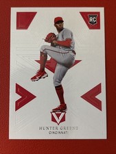 2022 Panini Chronicles Baseball Vertex Hunter Greene #16 (b)