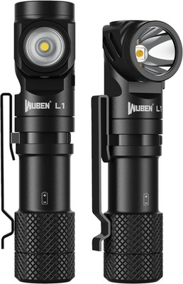 WUBEN L1 Rechargeable Flashlight 2000 Lumens Dual Light IP68