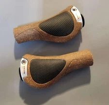 Ergon GC1 BioKork Back-Swept Handlebar Cruiser / City Bicycle Grips NO PACKAGE