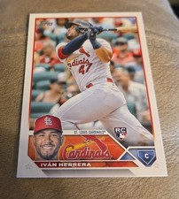 2023 Topps Series 1 Baseball Ivan Herrera Rookie Card RC #58 St. Louis Cardinals