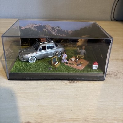 Voiture Miniature Renault Ondine Etape 29 La Route Bleue RN7 1/43 Picnic Diorama