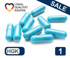 Empty Capsules &bull; HGK Gelatin Empty Capsules &bull; Size 1 &bull; Coloured Blue