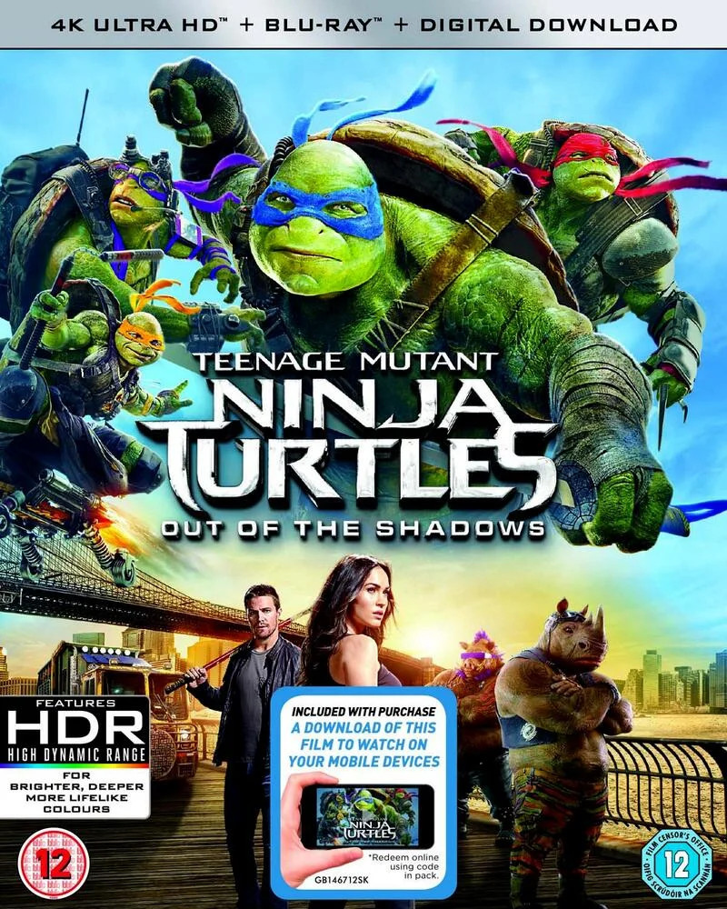 Teenage Mutant Ninja Turtles: Out Of The Shadows 4K UHD - Image 2