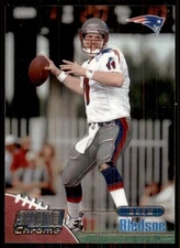 1998 Stadium Club Chrome #SCC18 Drew Bledsoe New England Patriots