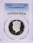 2018 S KENNEDY HALF DOLLAR PCGS PR69 DCAM "SUPER GEM" MB 5504