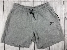 EUC! Nike Tech Fleece Shorts Heather Gray Sz XL