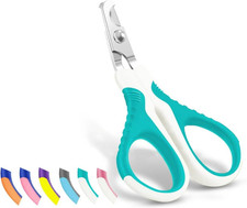 Professional Pet Nail Clippers Curved Tip Trimmer for Cats Kittens Small Dogs XS