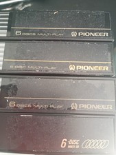 Lot Of 4 Pioneer 6 Disc CD Cartridge Magazine.