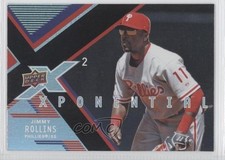 2008 Upper Deck X Xponential2 Jimmy Rollins #X2-JR 0o9