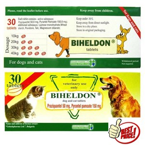 Dettagli Su 30 600 Compresse Vermifugosverminazionevermicidawormer Per Cani E Gatti