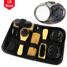 Cleaning Brush Shine Care Kit Polish Brush Set Kit Shoes Care Shoe Cleaning Boot