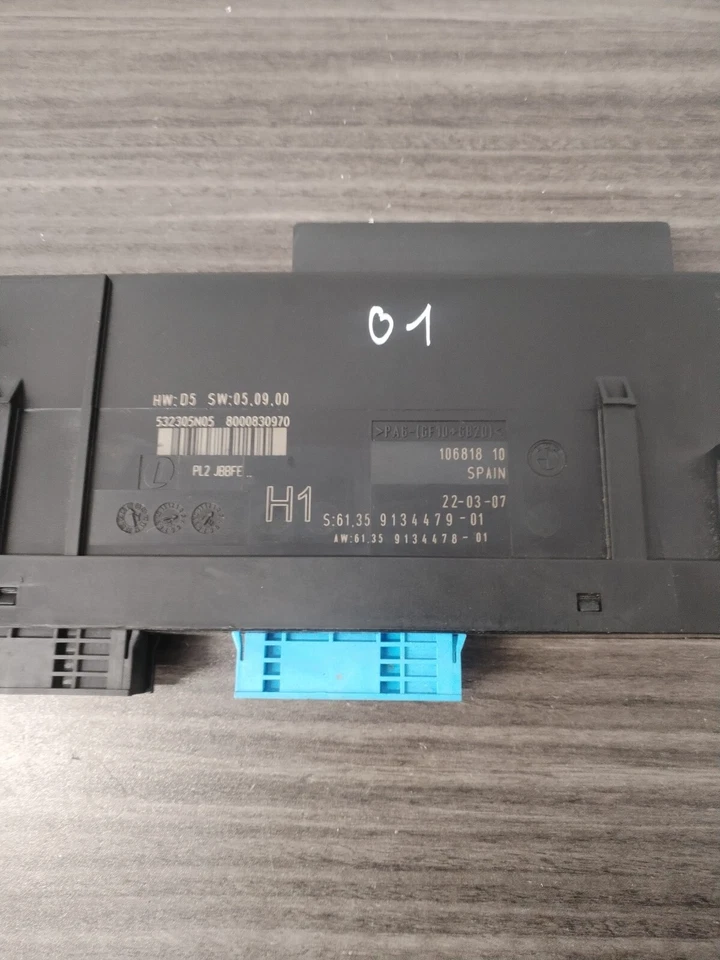 MÓDULO CONTROL CARROCERÍA BCM BMW 325I SE AUTO E90 2007 9134479  Foto 2 de 4