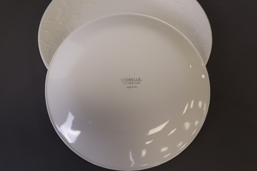 Corelle Bella Faenza Set di stoviglie 12 pezzi - Bianco - Foto 4 di 5