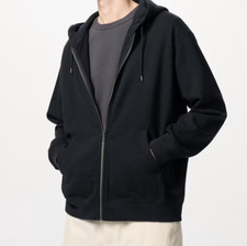  ASK availability first UNIQLO Sweat Full-Zip Hoodie 482311 new