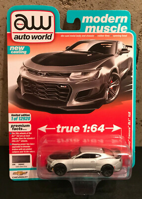 2021 Auto World Silver 2019 Chevrolet Camaro ZL1 1LE Release 2