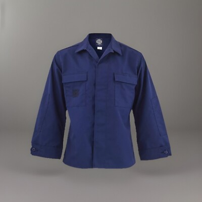 Long Sleeve Coast Guard Dress Blues Navy Tropical Blue Long Uscg