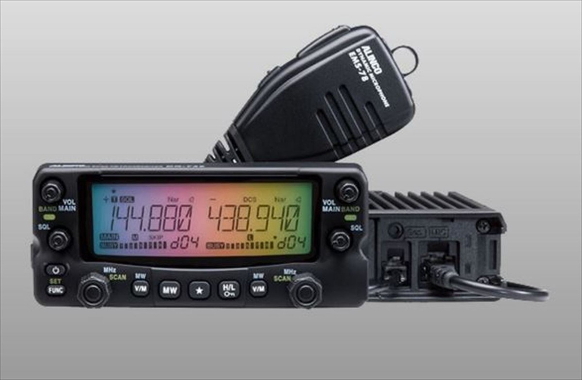DR-735H Alinco Twin Band 144 / 430MHz FM Mobile Transceiver 50W