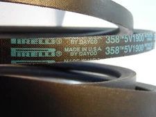 PIRELLI 5V1900 V BELT  5V 5/8" x 190"   5/8 x 190in Vbelt METRIC SIZE 15N4830