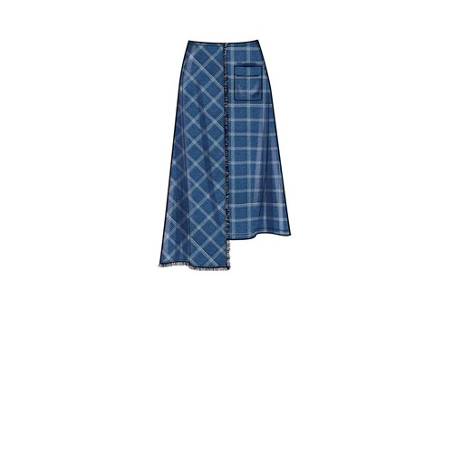 SIMPLICITY 9648 MISSES SKIRTS Sewing Pattern Sizes 8-16 & 16-24 Skill: EASY - Picture 6 of 7